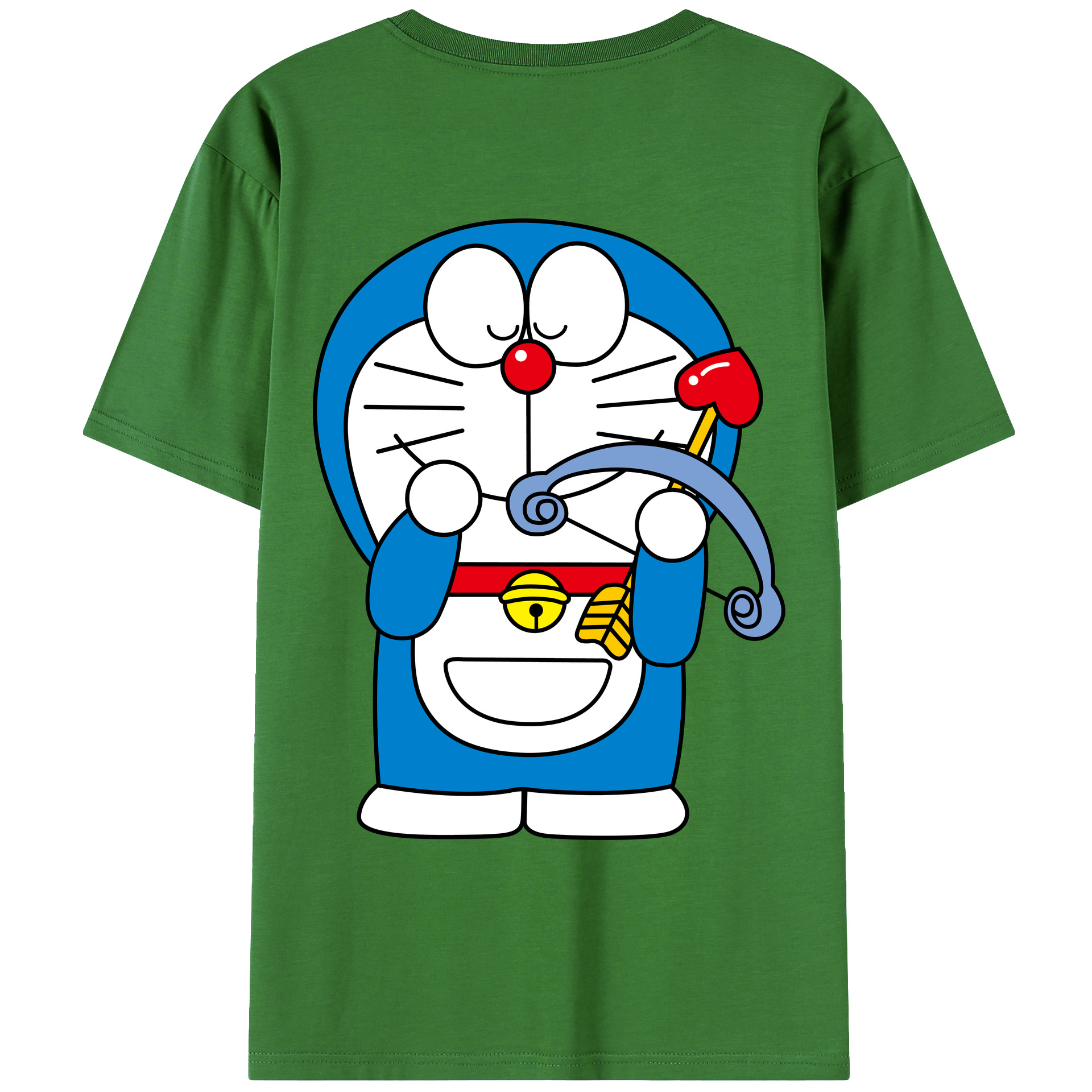 （画像用） ドラえもん Doraemon レディース半袖Tシャツ(バックプリント)